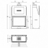 Стальная каминная топка Piazzetta MA 262 SL